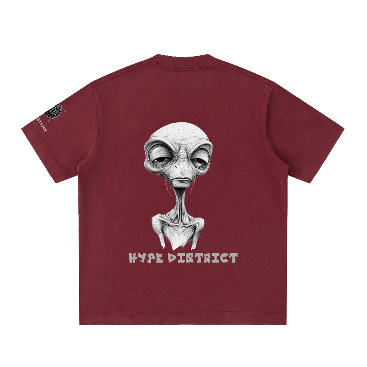 Heavyweight Vintage Washed Frayed T-Shirt