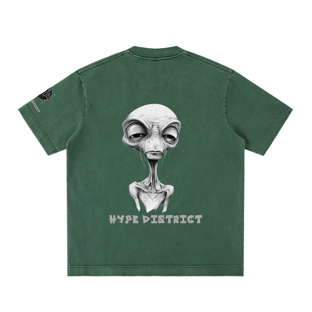 Heavyweight Vintage Washed Frayed T-Shirt
