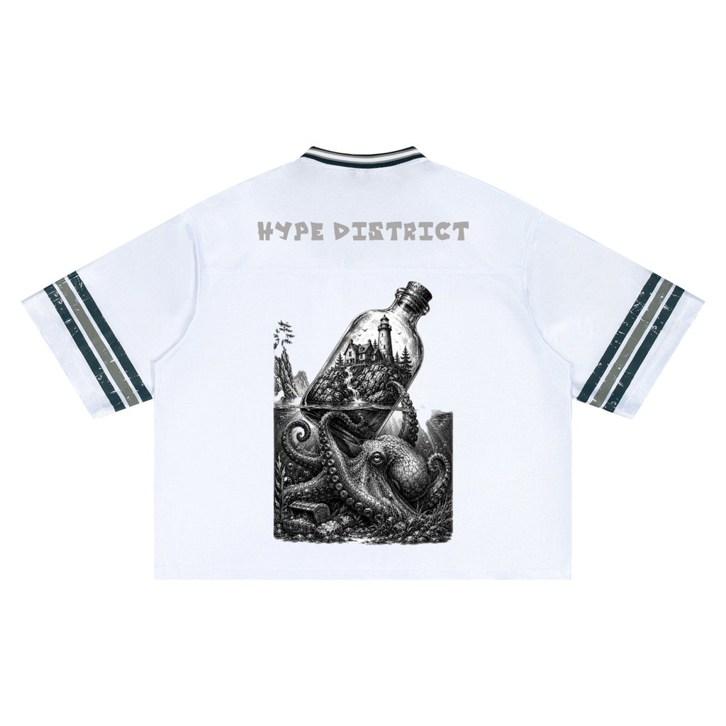 Unisex Boxy Striped Soccer Jersey
