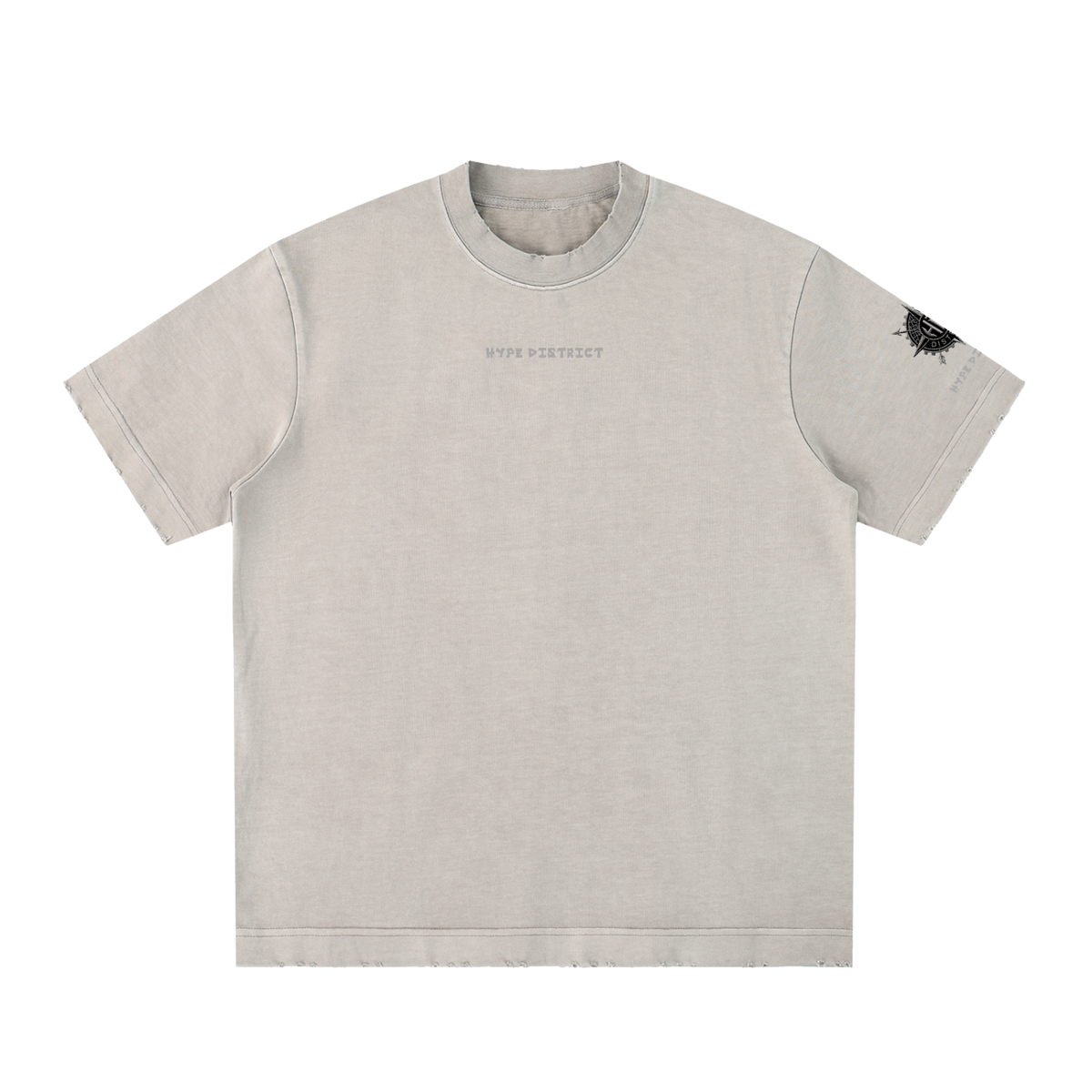 Heavyweight Vintage Washed Frayed T-Shirt