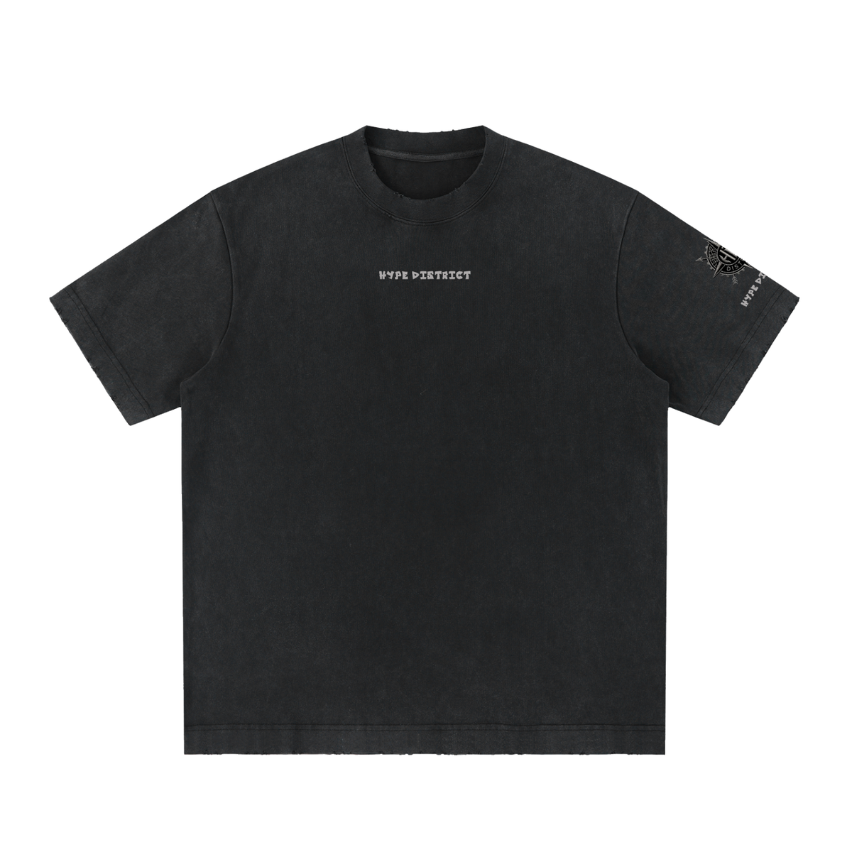 Heavyweight Vintage Washed Frayed T-Shirt