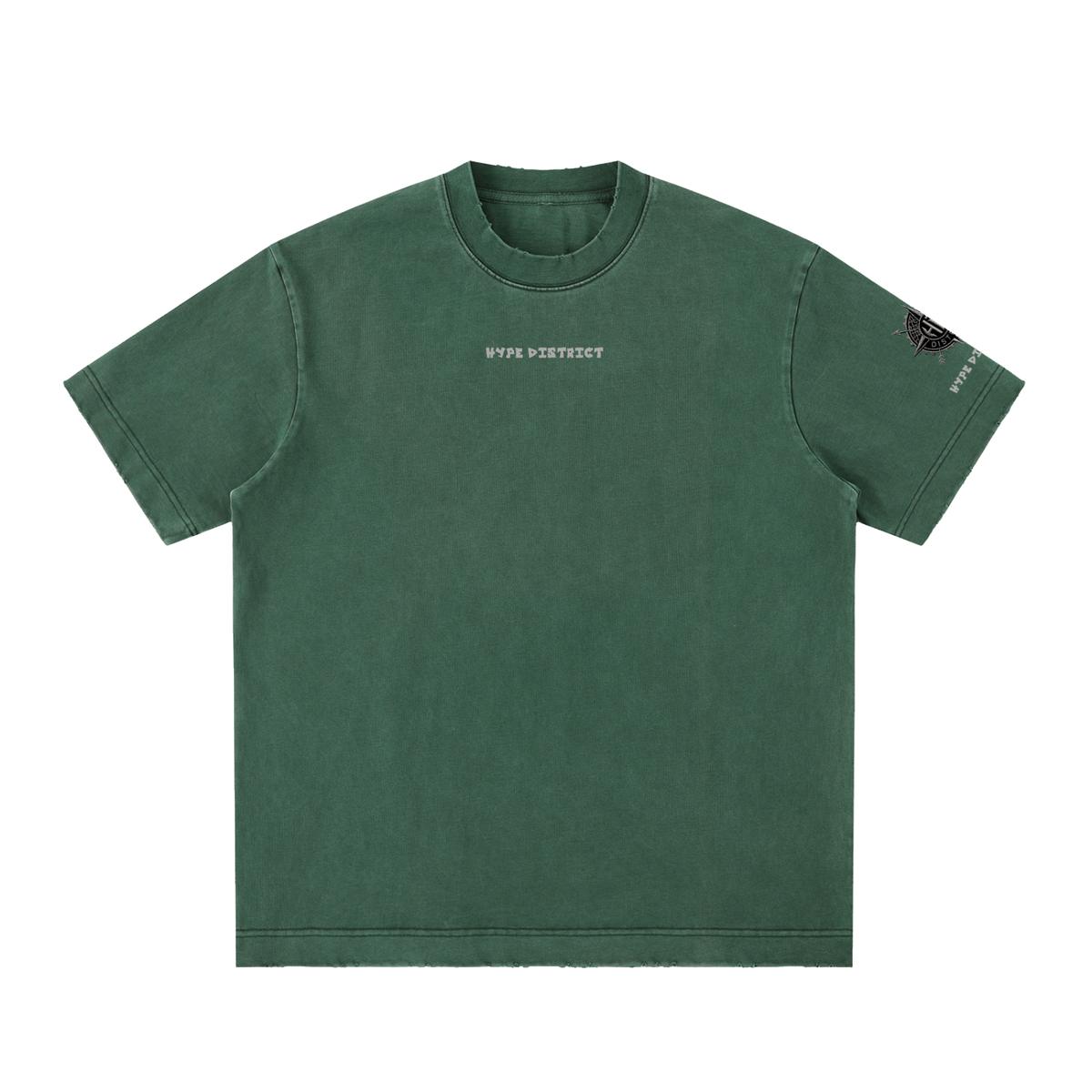 Heavyweight Vintage Washed Frayed T-Shirt