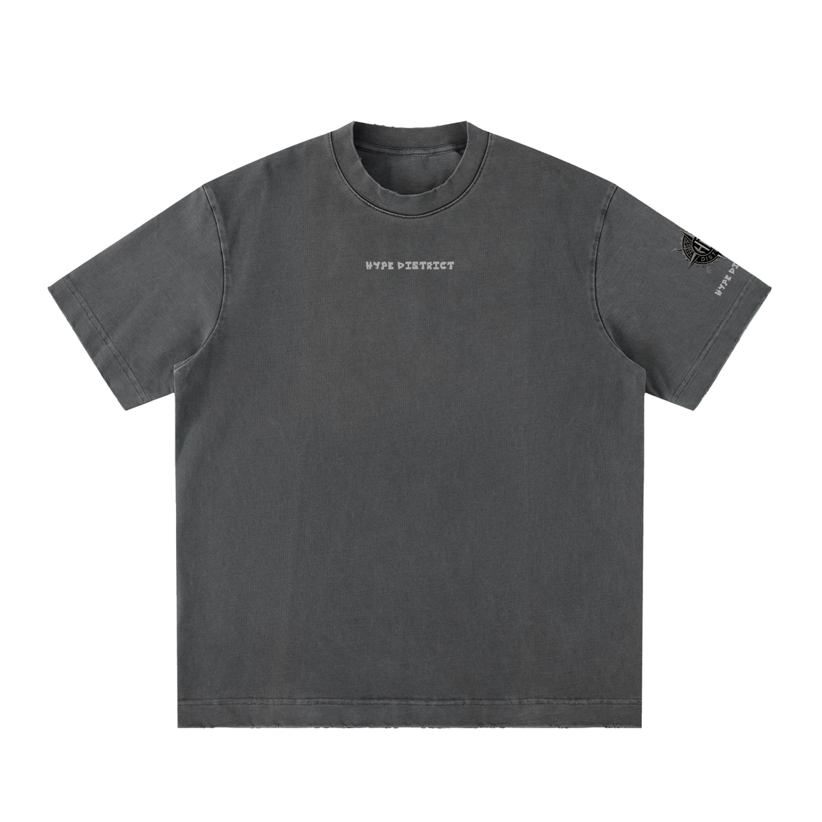 Heavyweight Vintage Washed Frayed T-Shirt