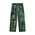 Unisex Sunfade Wide Leg Fleece Sweatpants