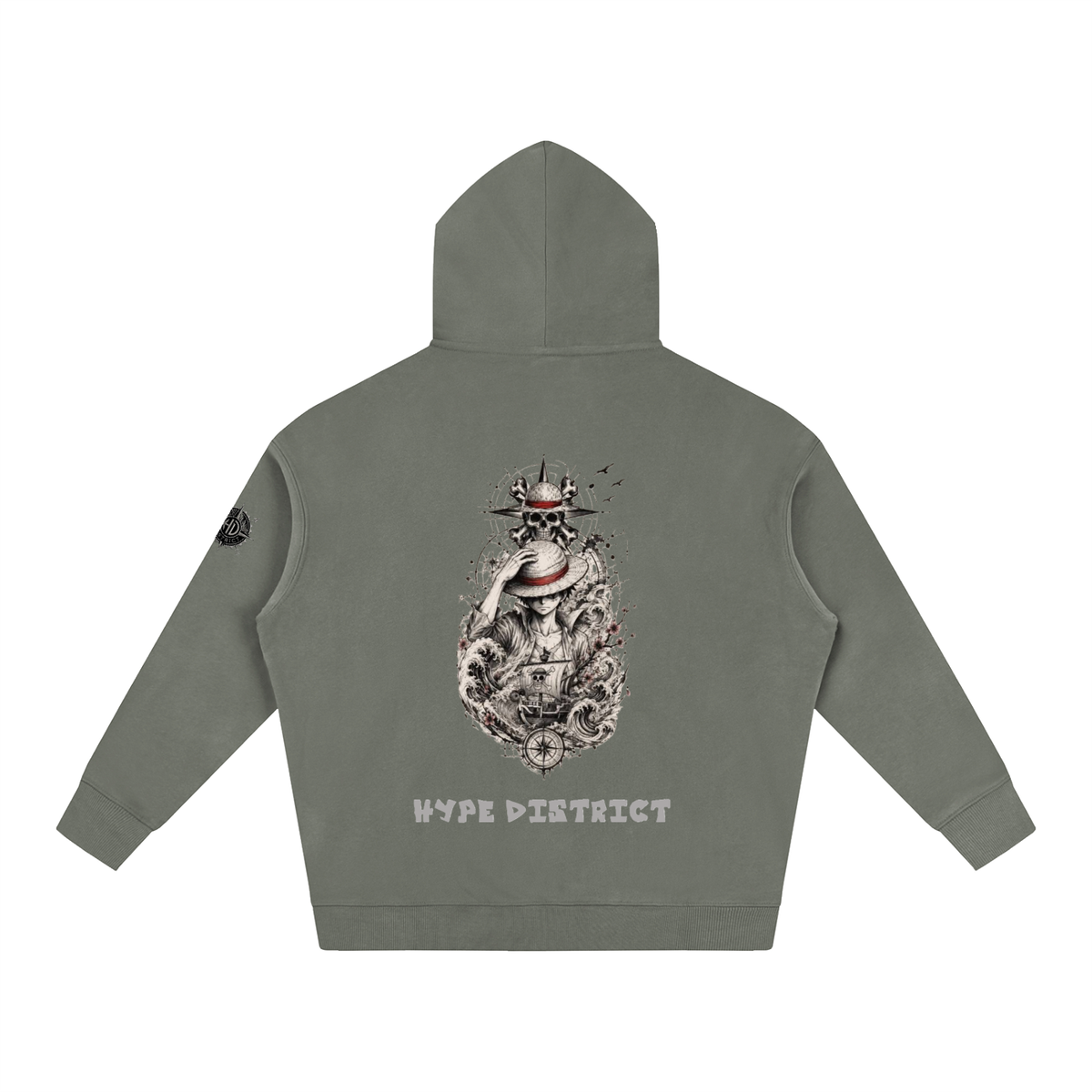 Oversize Fleeced Hoodie