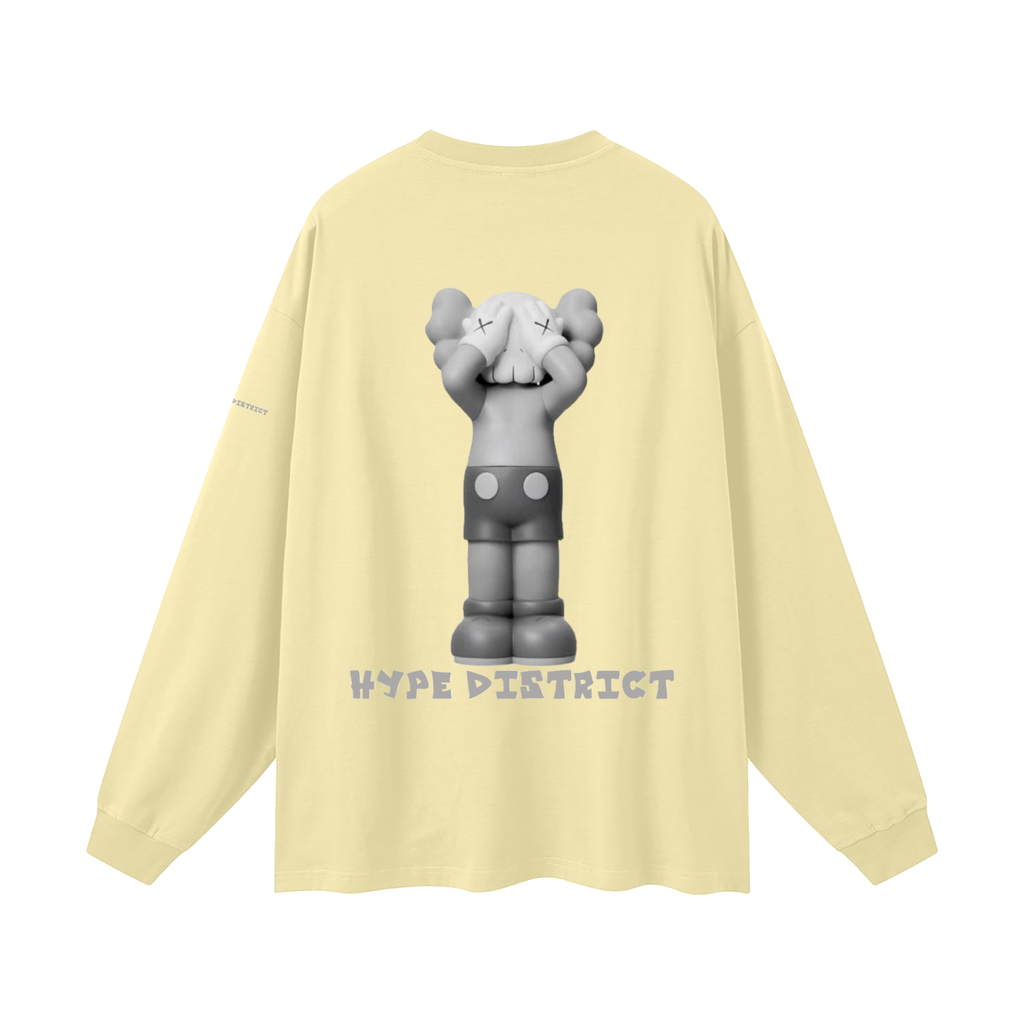 Oversized Unisex Long Sleeve T-Shirt