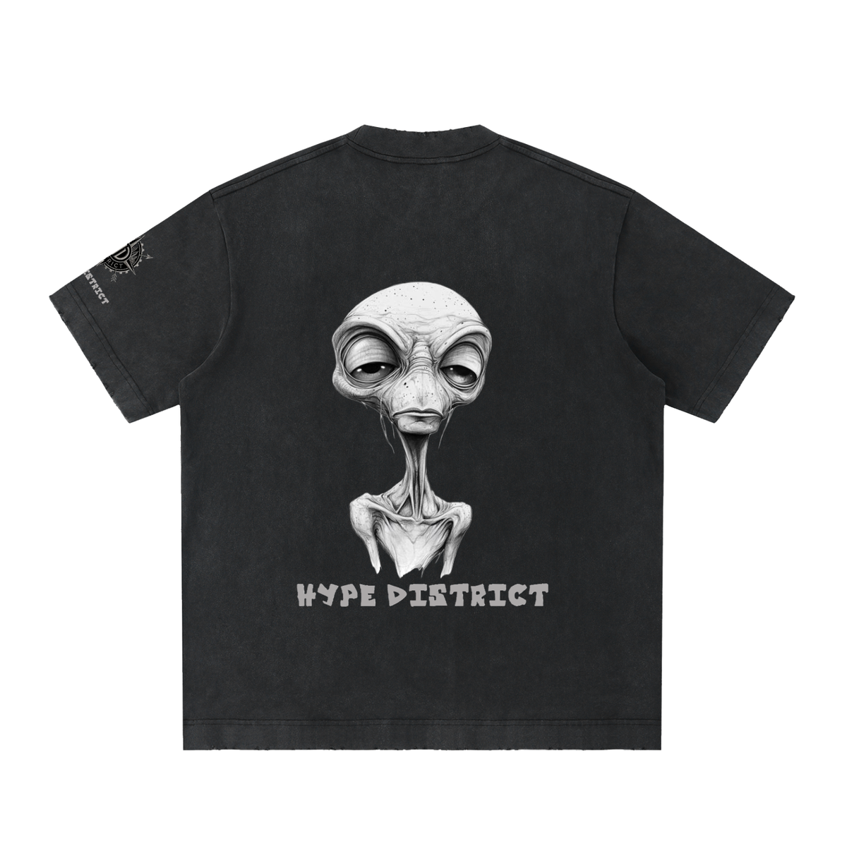 Heavyweight Vintage Washed Frayed T-Shirt