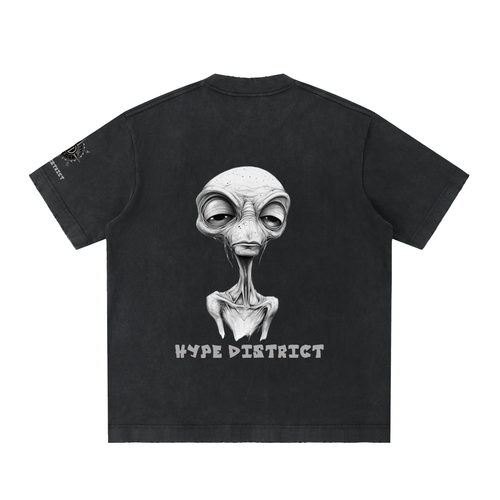 Heavyweight Vintage Washed Frayed T-Shirt