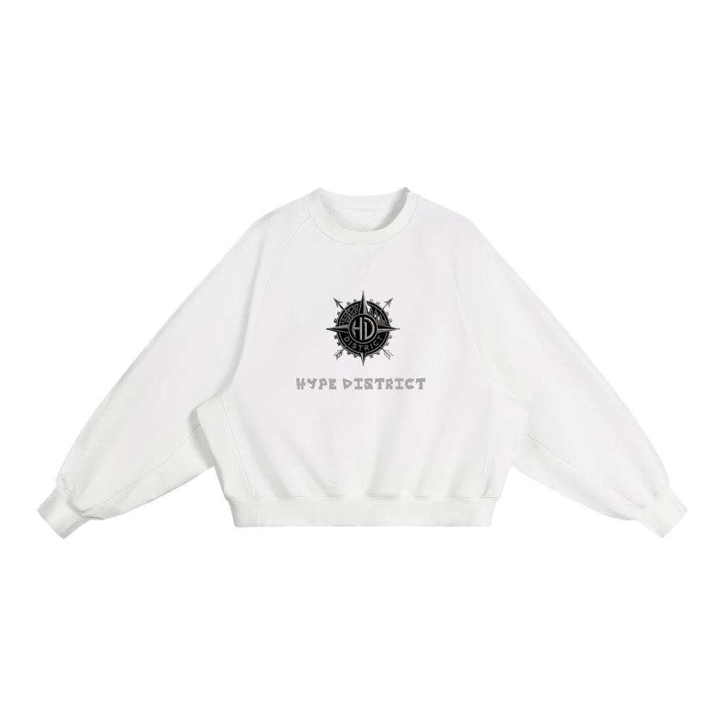 Essential Heavyweight Dolman Sleeve Boxy Sweatshirt