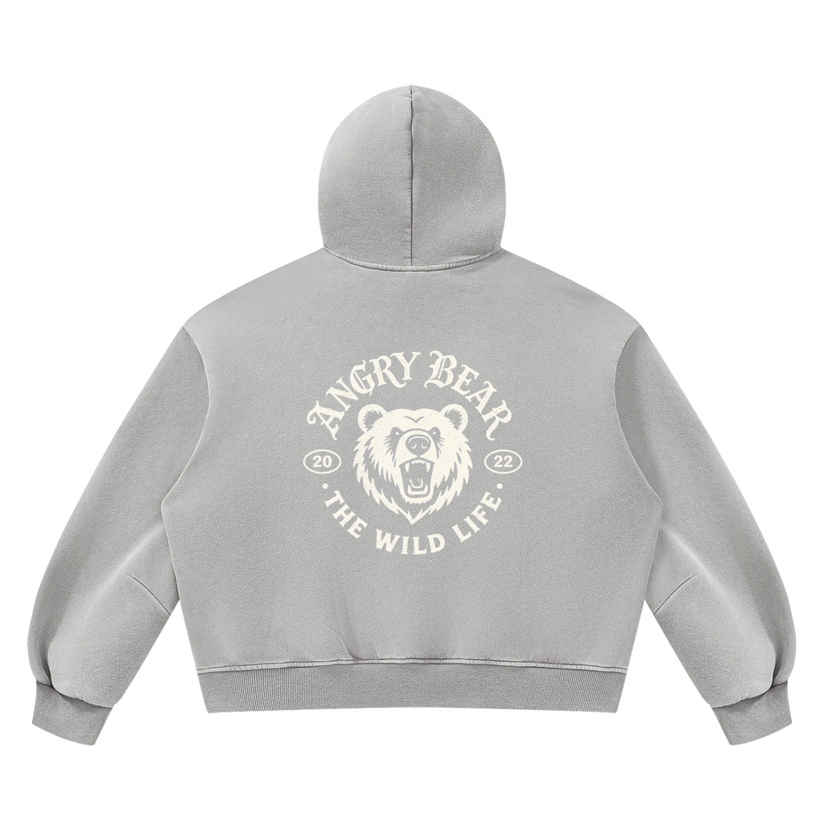 Unisex Vintage Wash Boxy Fleece Hoodie